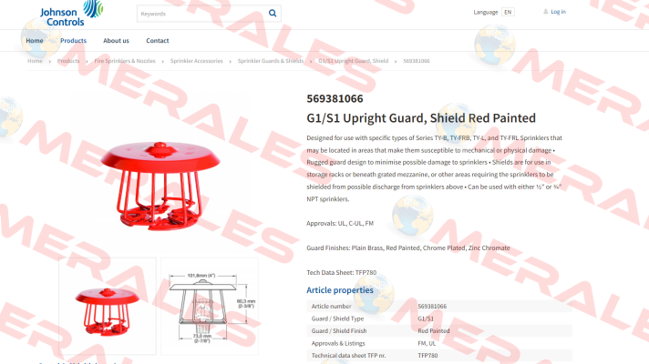 569381066 Johnson Controls