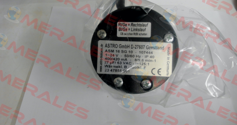 ASM 16 SG 10 - 107444 Astro