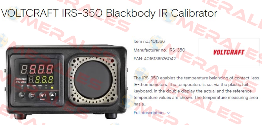 IRS-350 Voltcraft