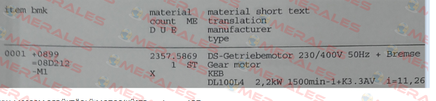 DL100L4 obsolete, replacement K33AV DM100LC4 B04 TS LAIPPLE KEB