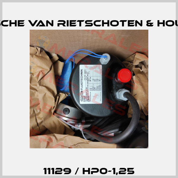 11129 / HP0-1,25 Deutsche van Rietschoten & Houwens