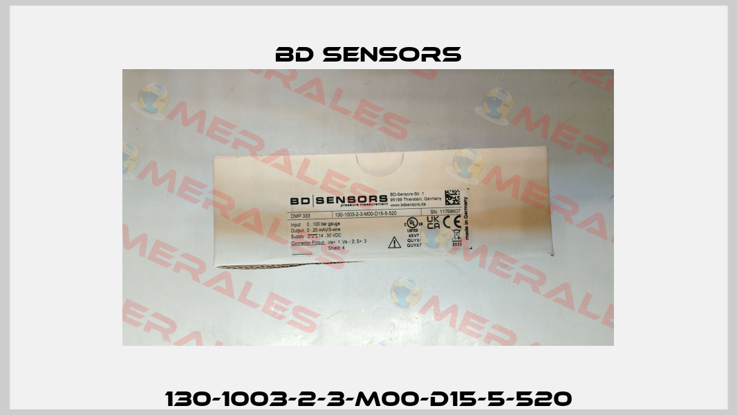 130-1003-2-3-M00-D15-5-520 Bd Sensors