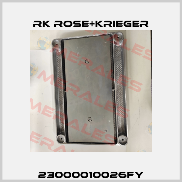 23000010026FY RK Rose+Krieger