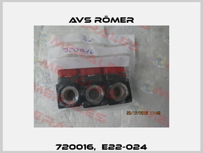 720016,  E22-024 Avs Römer
