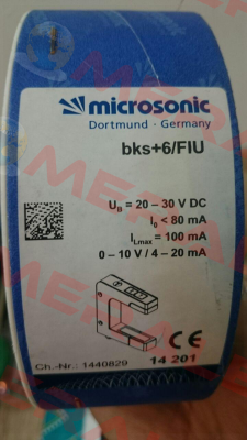 p/n: 14201, Type: bks+6/FIU Microsonic