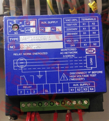 AAL-111Q96/1 obsolete, replaced by AAL-2  Deif