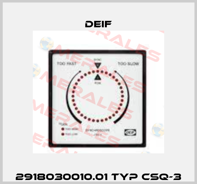 2918030010.01 Typ CSQ-3 Deif