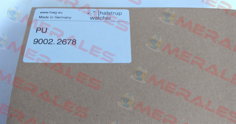 9002.2678 Halstrup Walcher