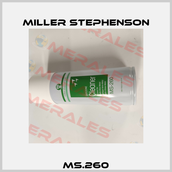 MS.260 Miller Stephenson