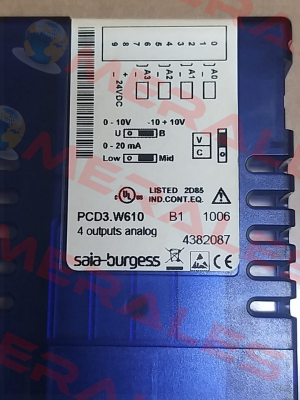 PCD3.W610 Art. No 9600263 Saia-Burgess