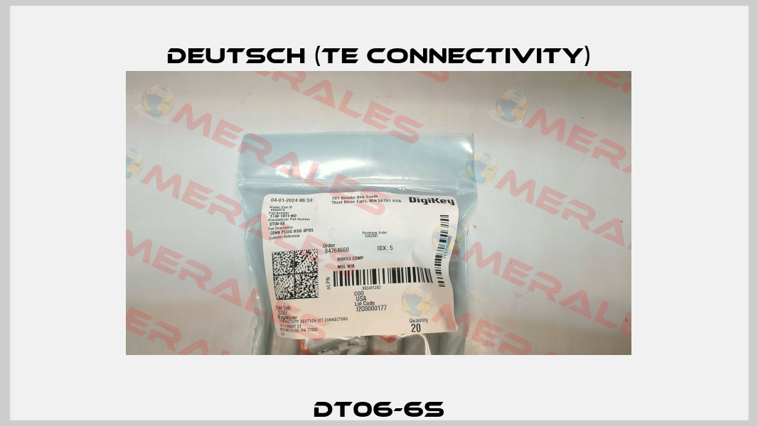 DT06-6S Deutsch (TE Connectivity)