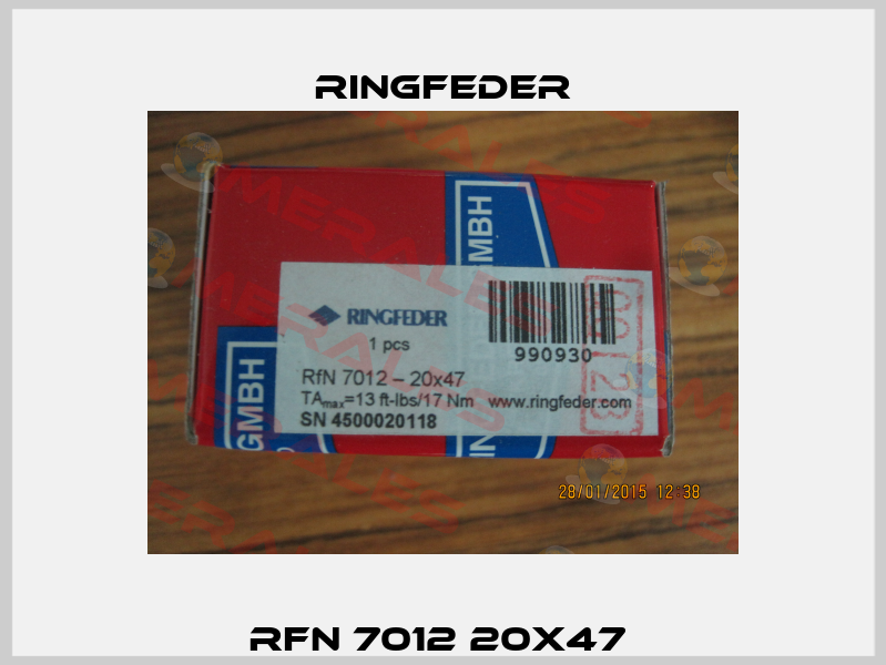 RFN 7012 20x47  Ringfeder