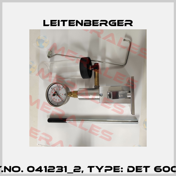 Art.No. 041231_2, Type: DET 600_SZ Leitenberger