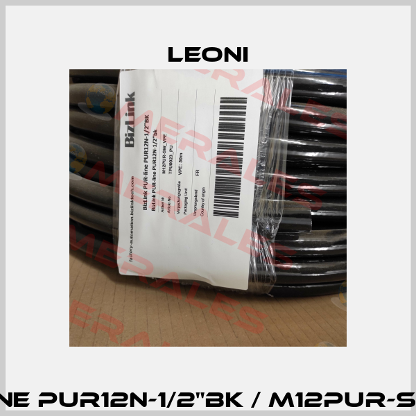 PUR-line PUR12N-1/2"BK / M12PUR-SW_VPE Leoni