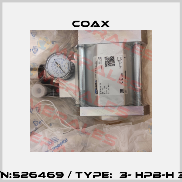 S/N:526469 / TYPE:  3- HPB-H 32 Coax