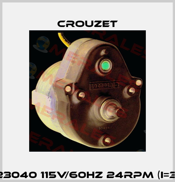 823040 115V/60Hz 24rpm (i=30) Crouzet
