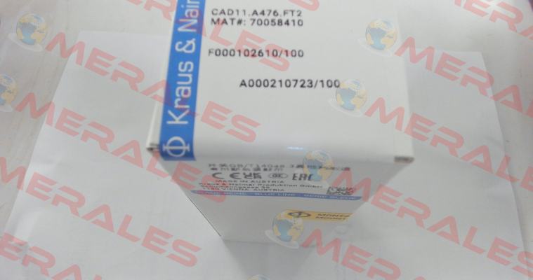 70058410 - CAD11.A476.FT2 Kraus & Naimer