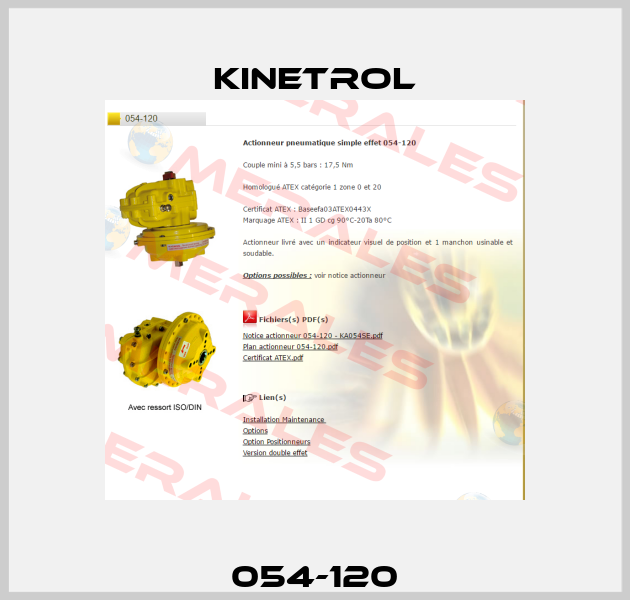 054-120 Kinetrol