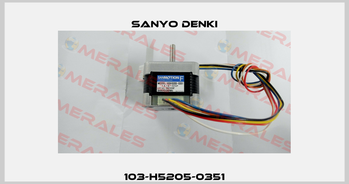 103-H5205-0351 Sanyo Denki