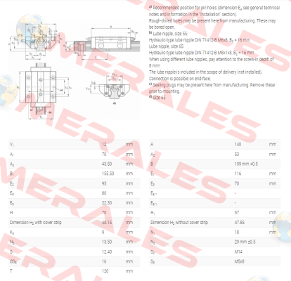 R165351410 / KWC-055-FLS-C1-N-2 Rexroth