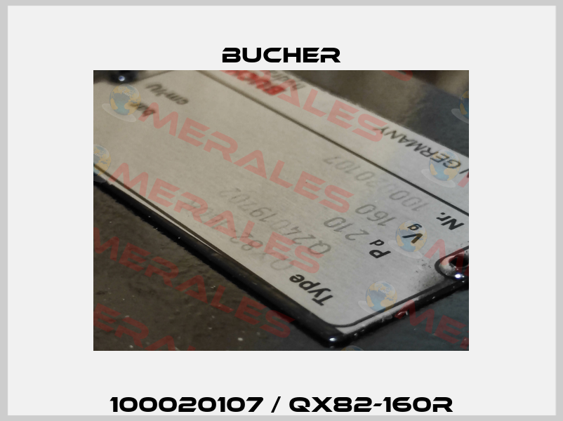 100020107 / QX82-160R Bucher