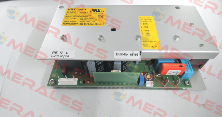 HBX300-Y Hansmann Electronic