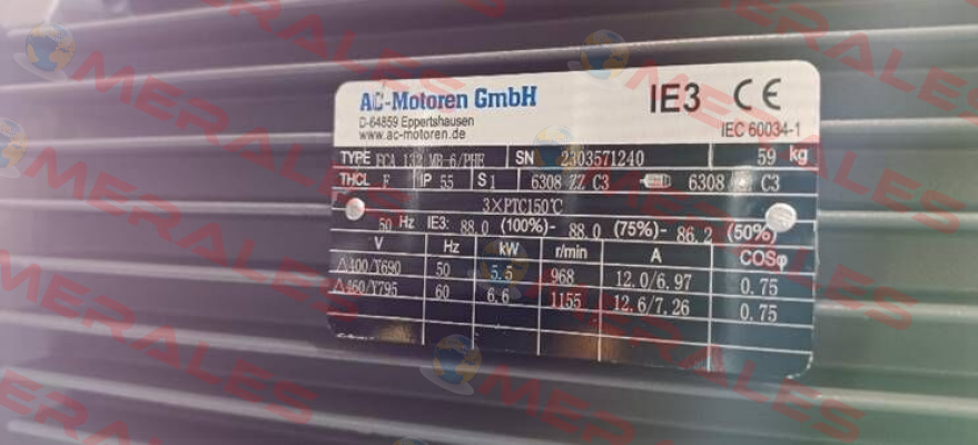 FCA 132 MB-6/PHE AC Motoren
