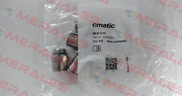 844396 - MA12, AG 3/8 x 12mm C-Matic