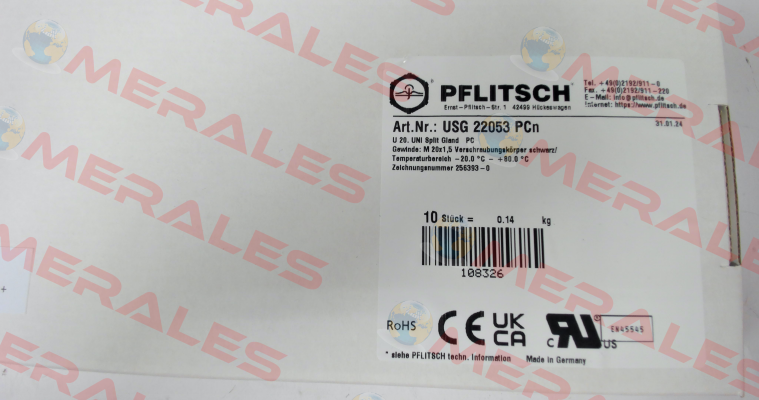 USG22053PCN PFLITSCH