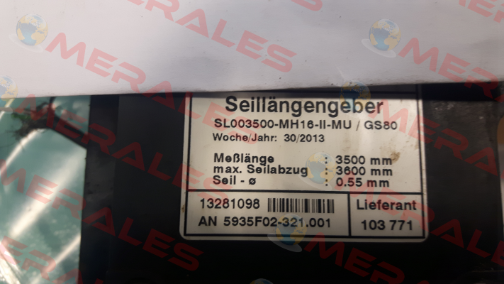 SL003500-MH 16-ll-MU/ GS80  oem  FSG Fernsteuergeräte