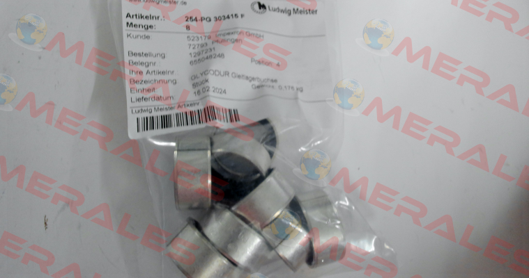 F16005101 - 254PG 303415 3 F Glycodur
