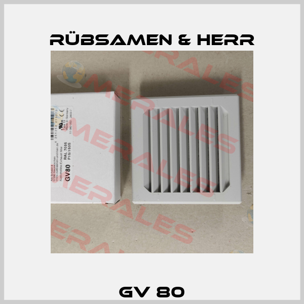 GV 80 Rübsamen & Herr