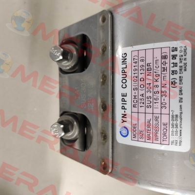 RCH-S 5 INCH 125A YOUNGNAM METAL