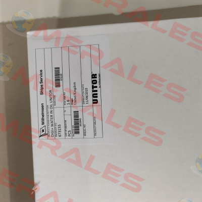 673155 Unitor Chemicals