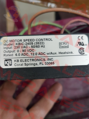 KBIC-240S (3522) KB Electronics