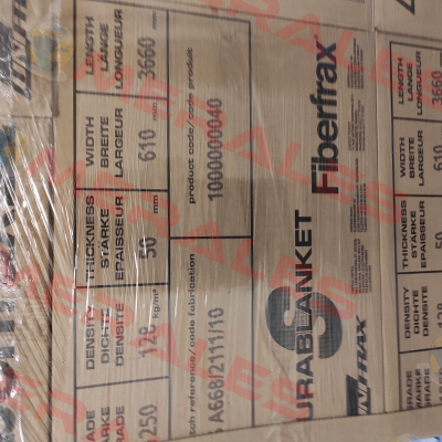 Durablanket S 50 x 610 x 3660 Fiberfrax