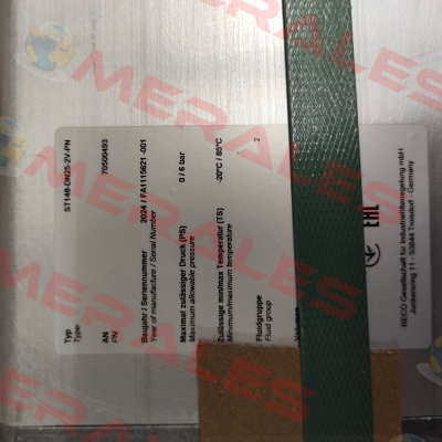 ST148-DN25-2V-PN / PN: 70500493 Reco