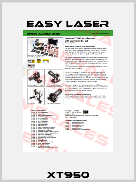 XT950 Easy Laser