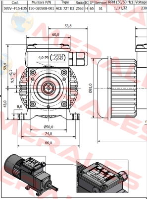 P/N: 150-020508-001 Munters