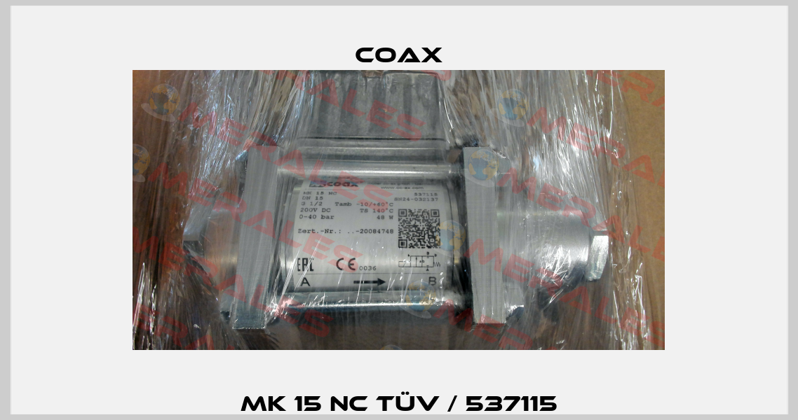 MK 15 NC TÜV / 537115 Coax