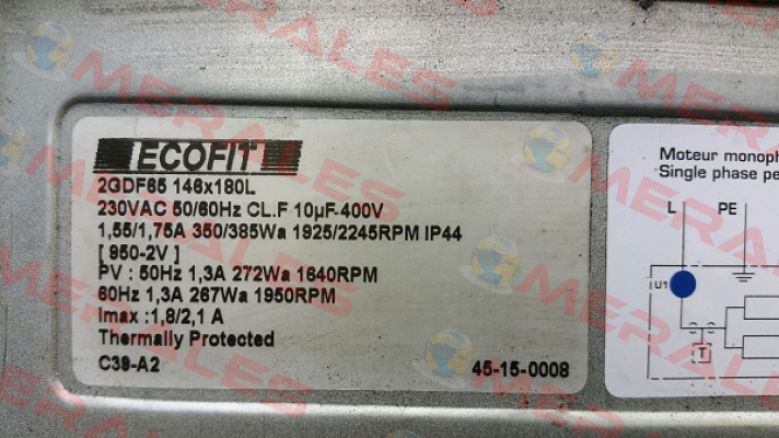 2GDF65 146x180L C39-A2 Ecofit