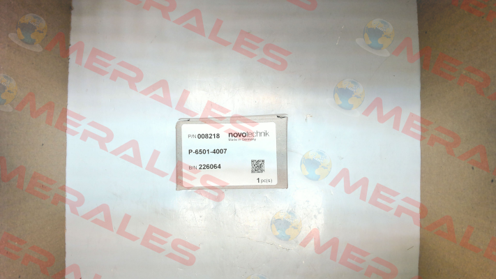 p/n: 400008218, Type: P-6501-4007 Novotechnik