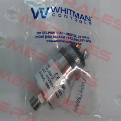J205V-1S-F12TS-X30932 Whitman Controls