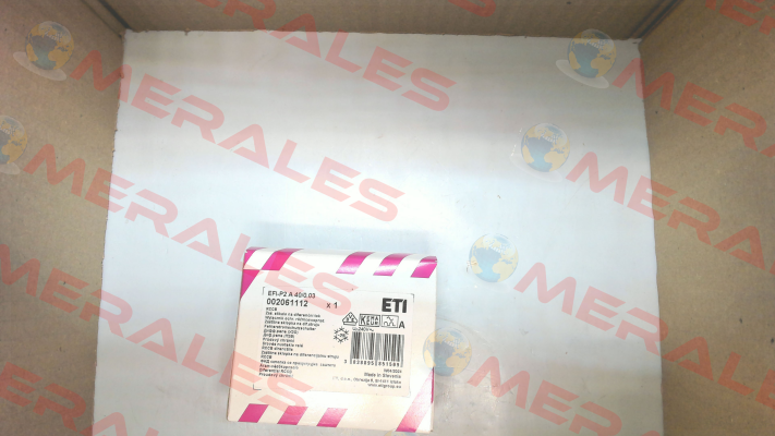P/N: 002061112, Type: EFI-P2 A 40/0.03 Eti