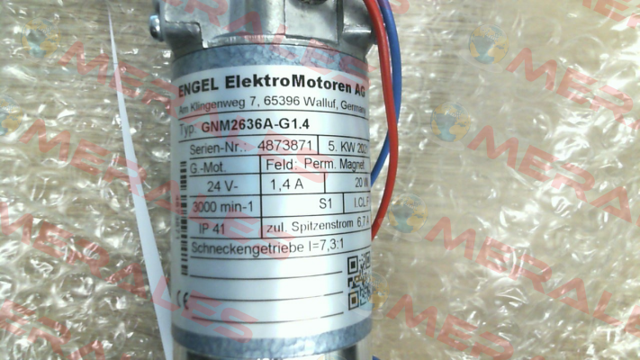 GNM2636A−G1.4 Engel Motor