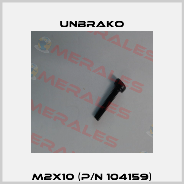 M2x10 (p/n 104159) Unbrako