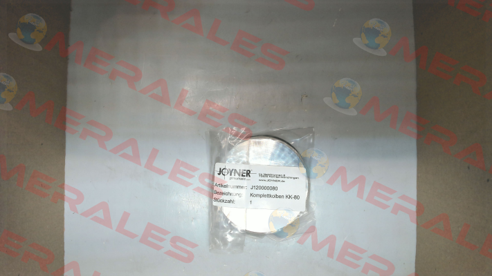KK80 / J120000080 Joyner Pneumatic