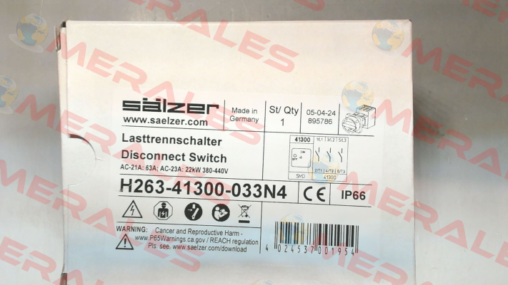 H263-41300-033N4 Salzer