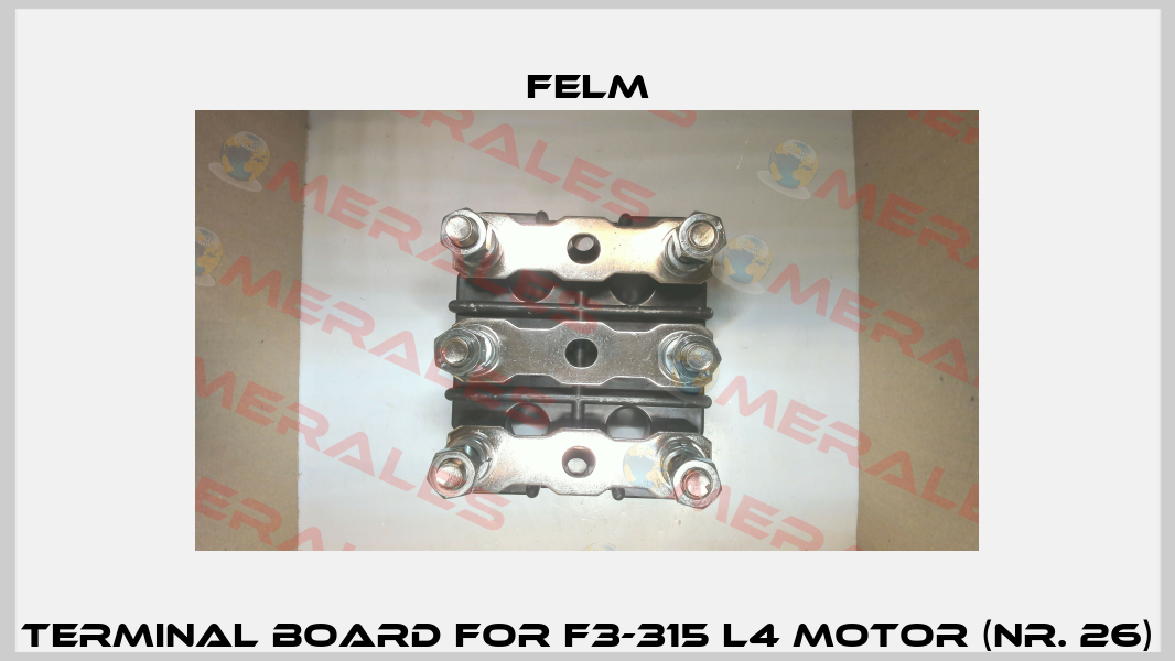 Terminal board for F3-315 L4 motor (Nr. 26) Felm