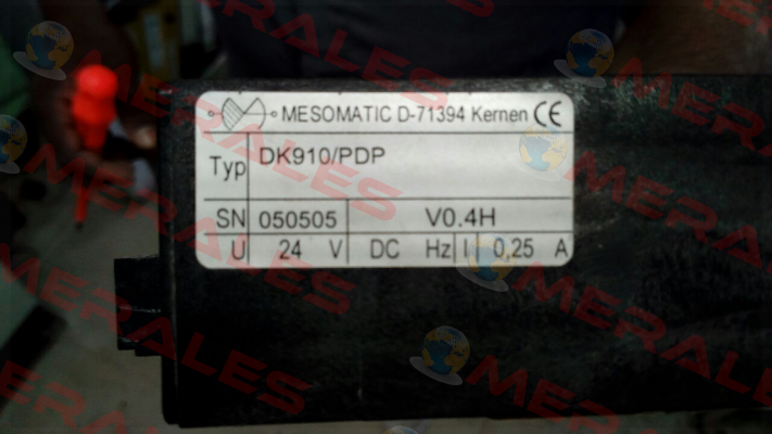DK 910/PDP  obsolete, replaced by XDK911/PDP Mesomatic